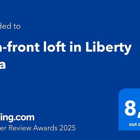 Appartement Sea-front Loft In Liberty